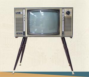 80年代懷舊真空管電視