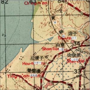 1950年代臺灣地形圖地名預測結果_樣本3