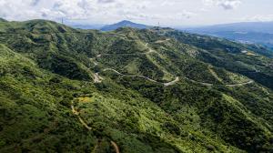 金瓜石－九份金礦山美麗的自然景觀