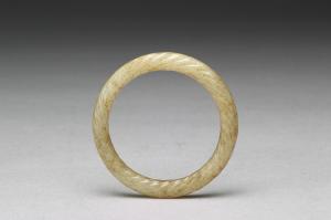 西漢早期 絞絲紋環