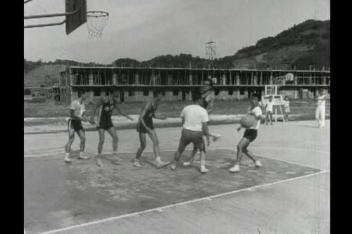 台北縣中和鄉週末籃球友誼賽