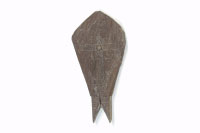 淇武蘭考古出土文物－「魚形雕板」